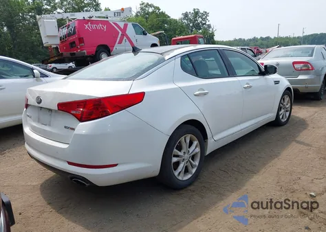2013 Kia Optima Ex из США, поврежденный, VIN 5XXGN4A75DG109948